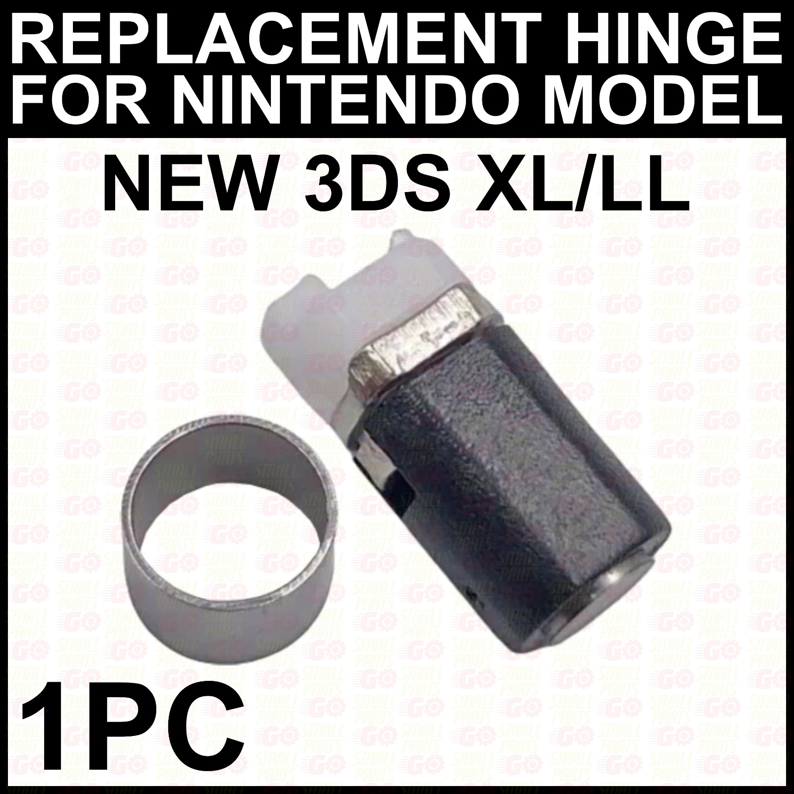 Replacement Hinge/Axle for Nintendo New/3DS/2DS/DSi/XL/LL/DS Lite/GBA SP Ring Replacement Hinge/Axle for Nintendo New/3DS/2DS/DSi/XL/LL/DS Lite/GBA SP Ring