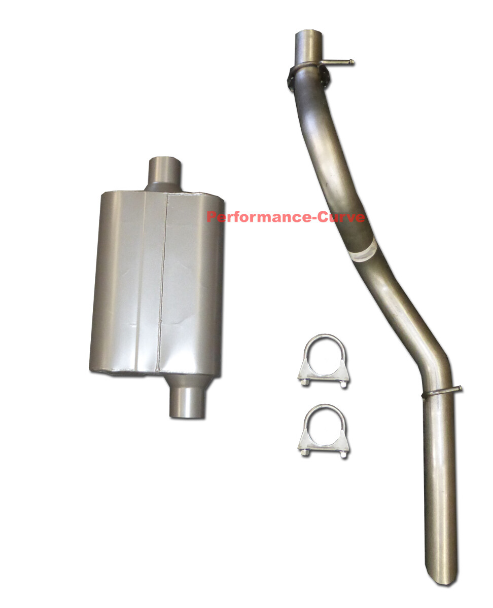 97 - 00 Jeep Wrangler Exhaust w/ Performance Muffler 97 - 00 Jeep Wrangler Exhaust w/ Performance Muffler