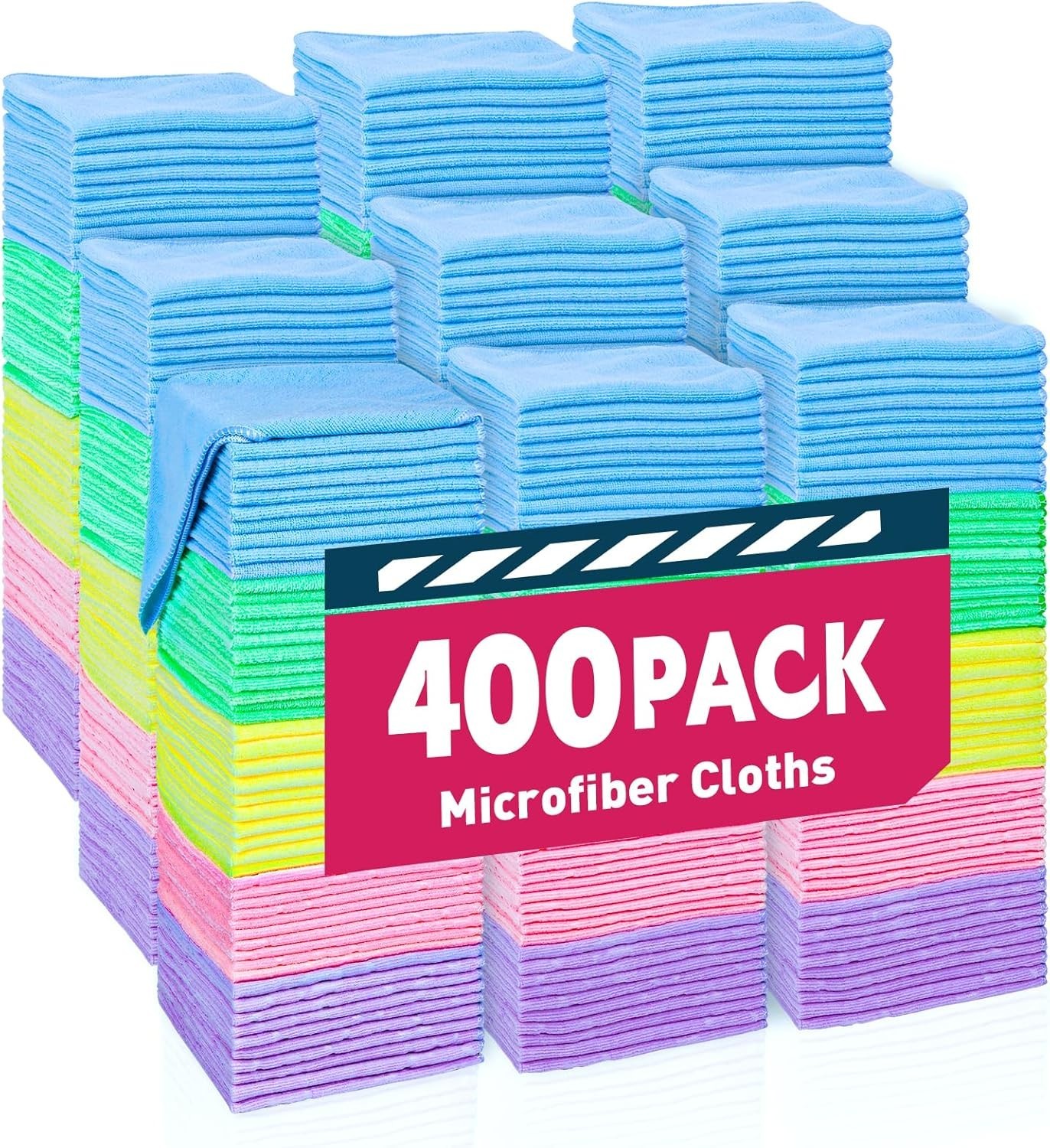 Microfiber Towels Bulk, Cleaning Cloths, Microfiber Towels for Cars, Cl