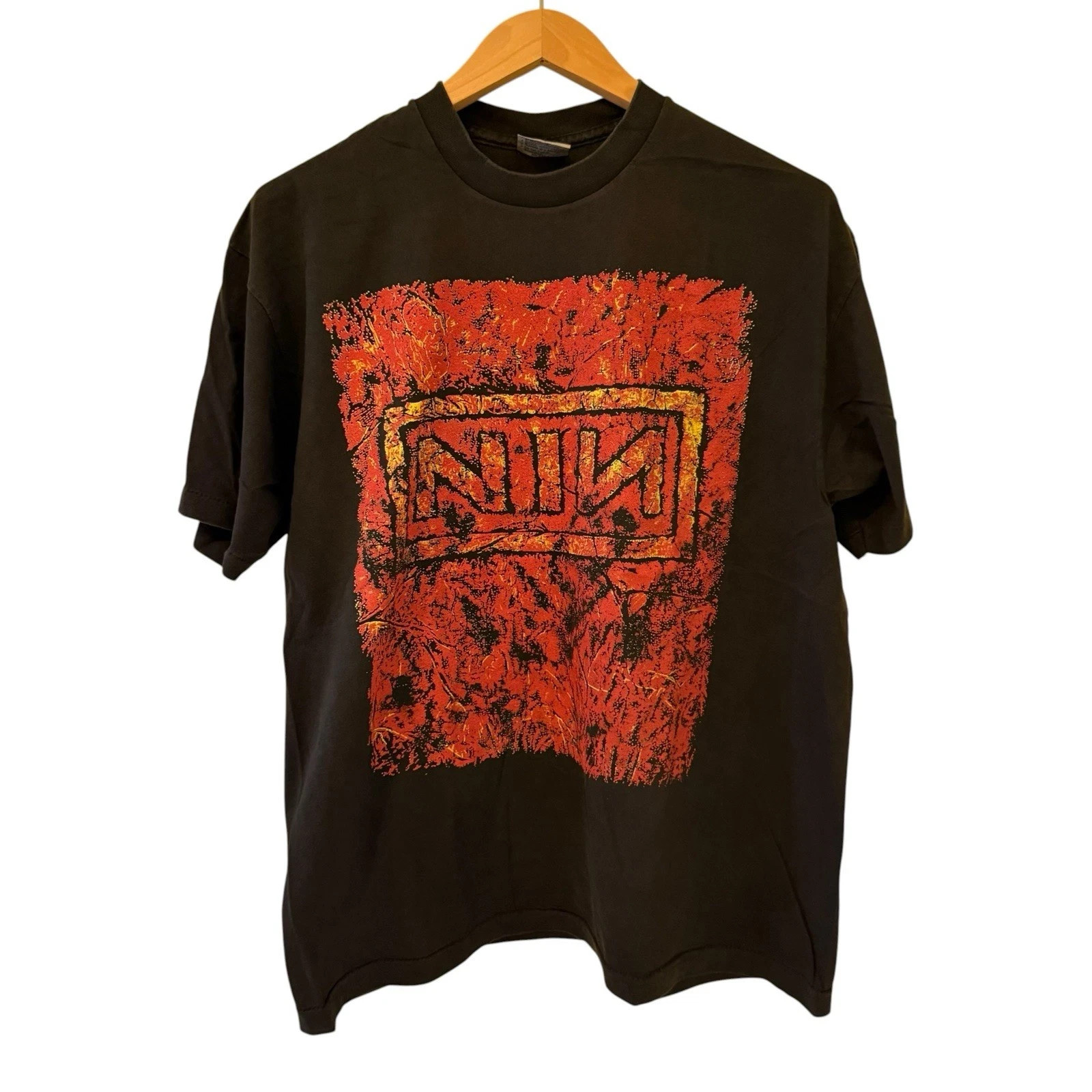 Vintage Nine Inch Nails Closer Tour 94-95 90s Band NIN Black Unisex T-shirt