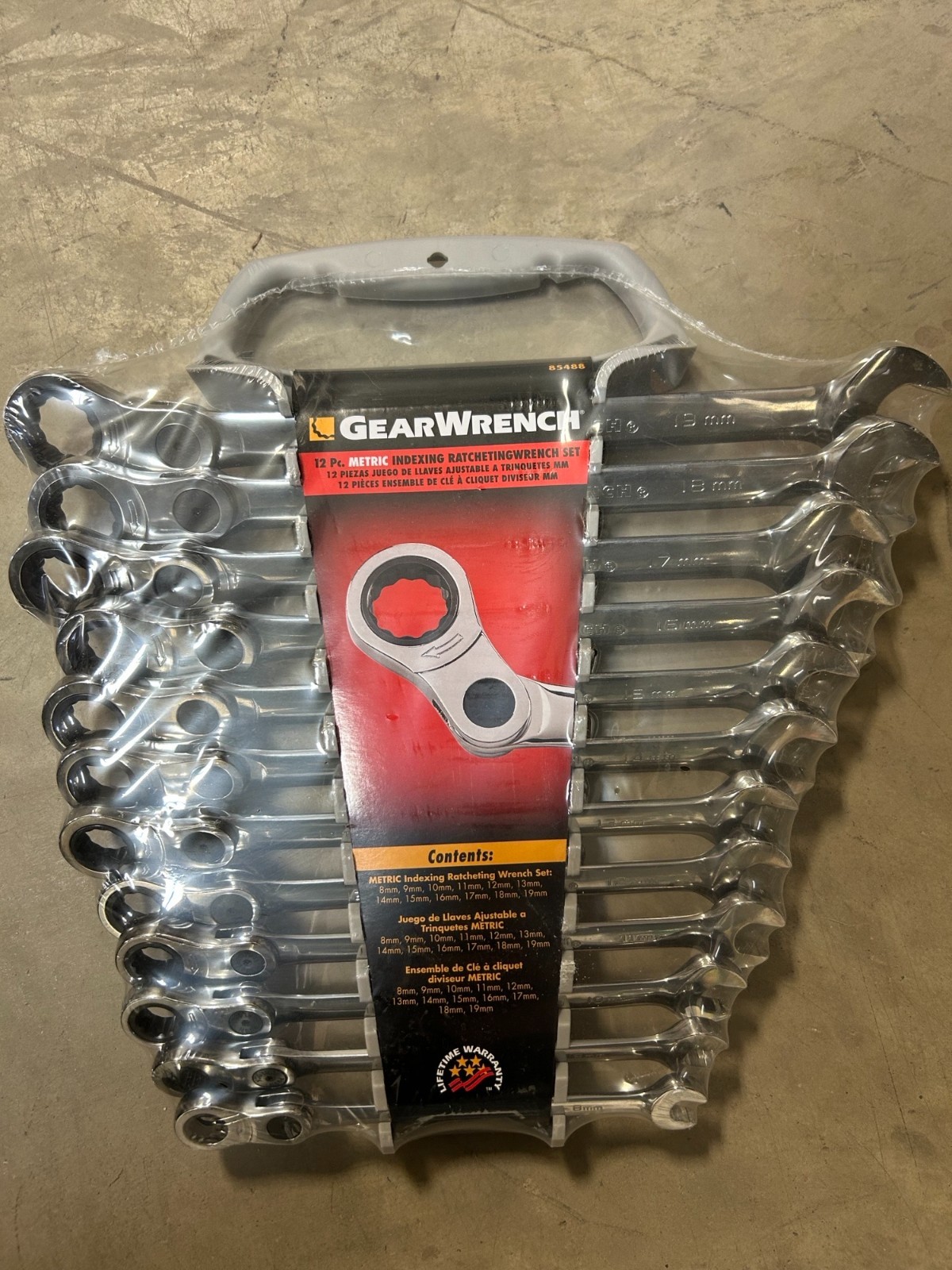Gearwrench 12 pc. Indexing Ratcheting Wrench Set 85488