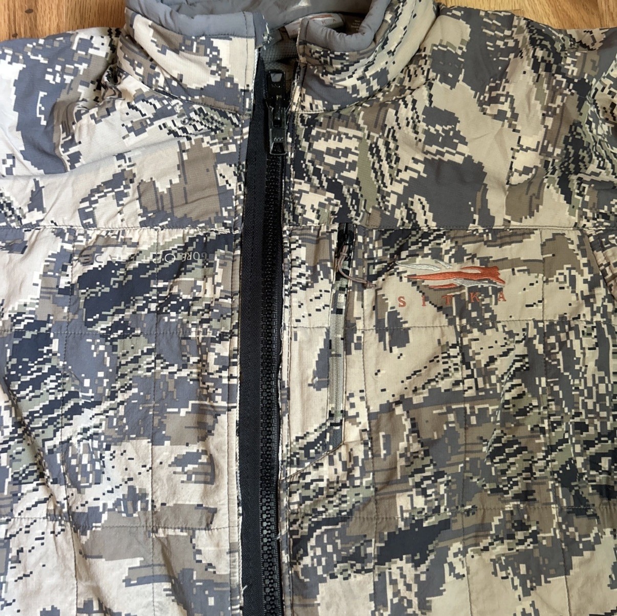 Sitka XL Kelvin Active Jacket Open Country Hunting Camo Polartec Optifade **READ Sitka XL Kelvin Active Jacket Open Country Hunting Camo Polartec Optifade **READ