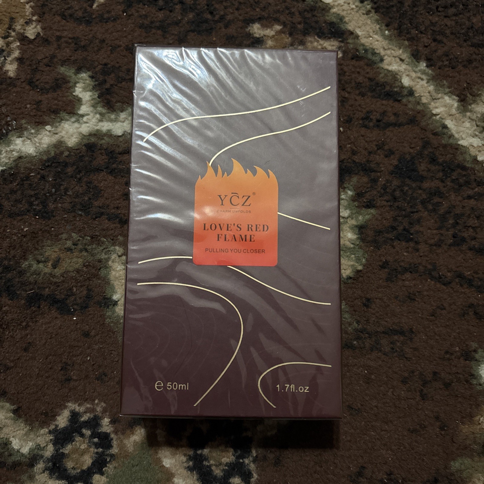 Ycz LOVE\'S RED FLAME Perfume Men, Long-Lasting Fragrance, 50 ml (1.7  fl. Oz)
