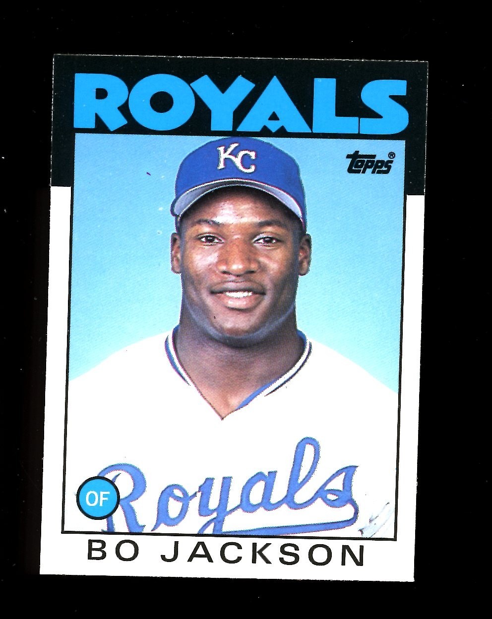 1986 Topps Traded #50T Bo Jackson Kansas City Royals RC Rookie Card QTY