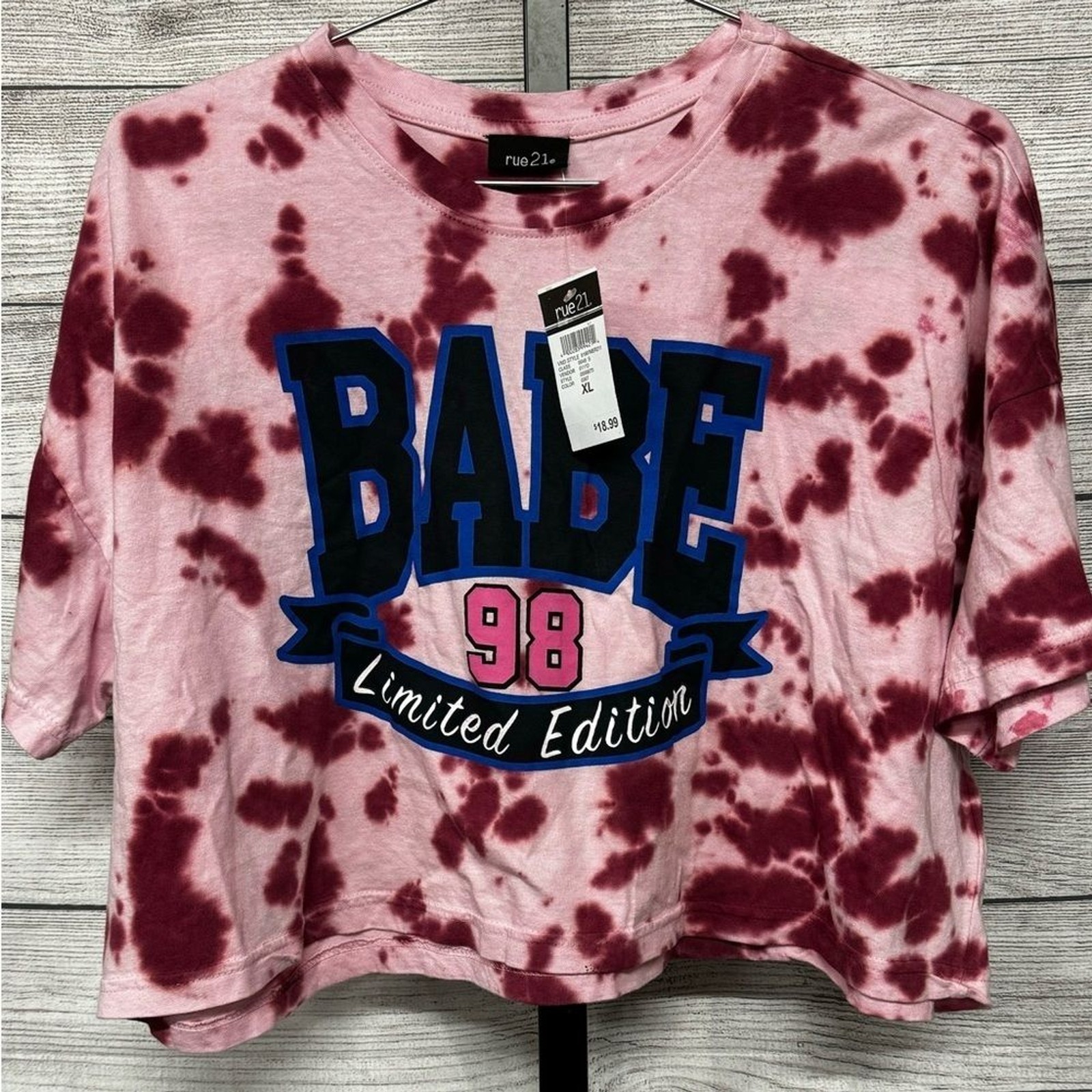 Rue21 Crop Tie Dye Top Rue21 Crop Tie Dye Top