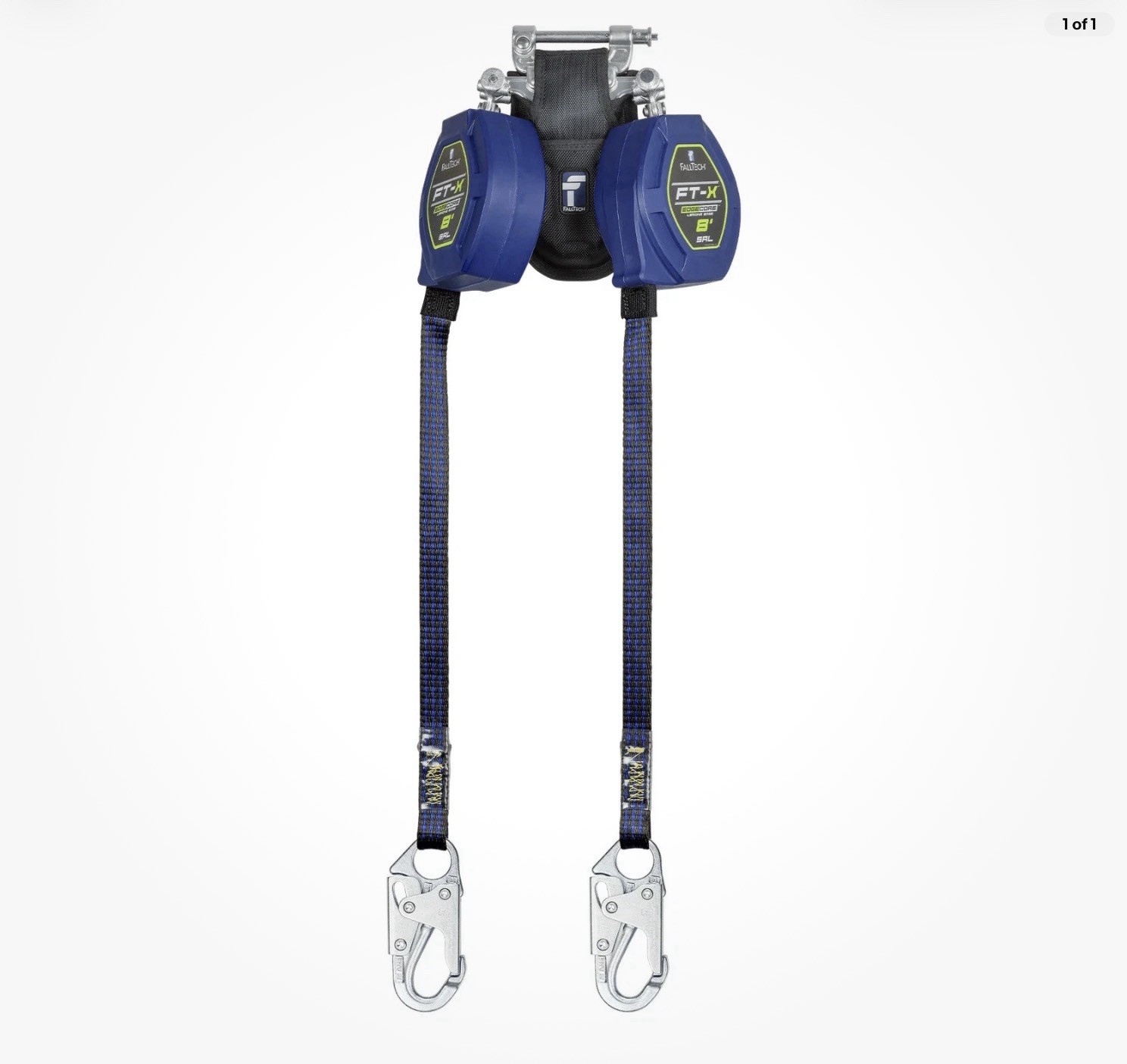 Falltech 84108TP1 8' FT-X® EdgeCore™ Class 2 Leading Edge Personal SRL-P,