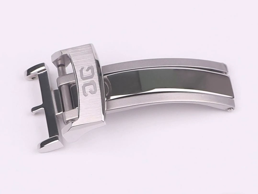 2026 GLASHUTTE - GENUINE STAINLESS STEEL DEPLOYMENT BUCKLE 18MM 2026 GLASHUTTE - GENUINE STAINLESS STEEL DEPLOYMENT BUCKLE 18MM