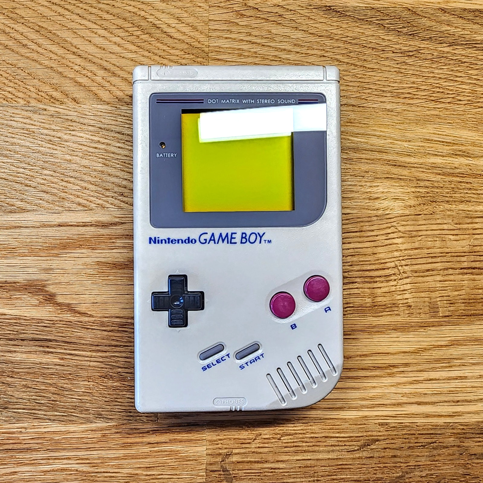 Original Nintendo Game Boy Gameboy DMG DMG-01 Handheld Console Gray Restored