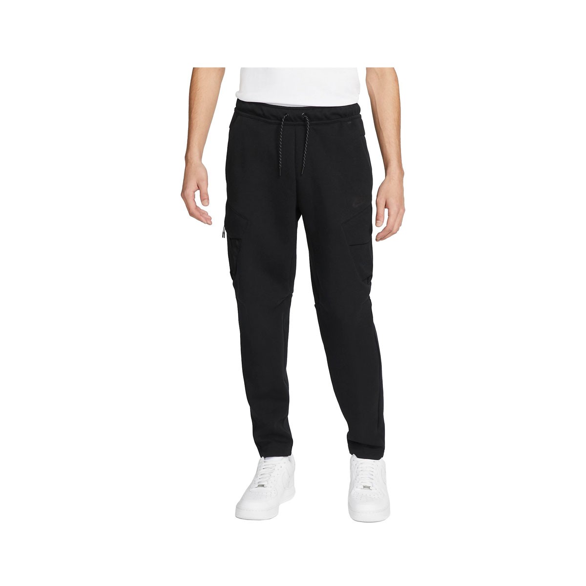 Nike Men\'s NSW Fleece Utility Pants DM6453-010 Grey Heather/Black SZ XS-2XL