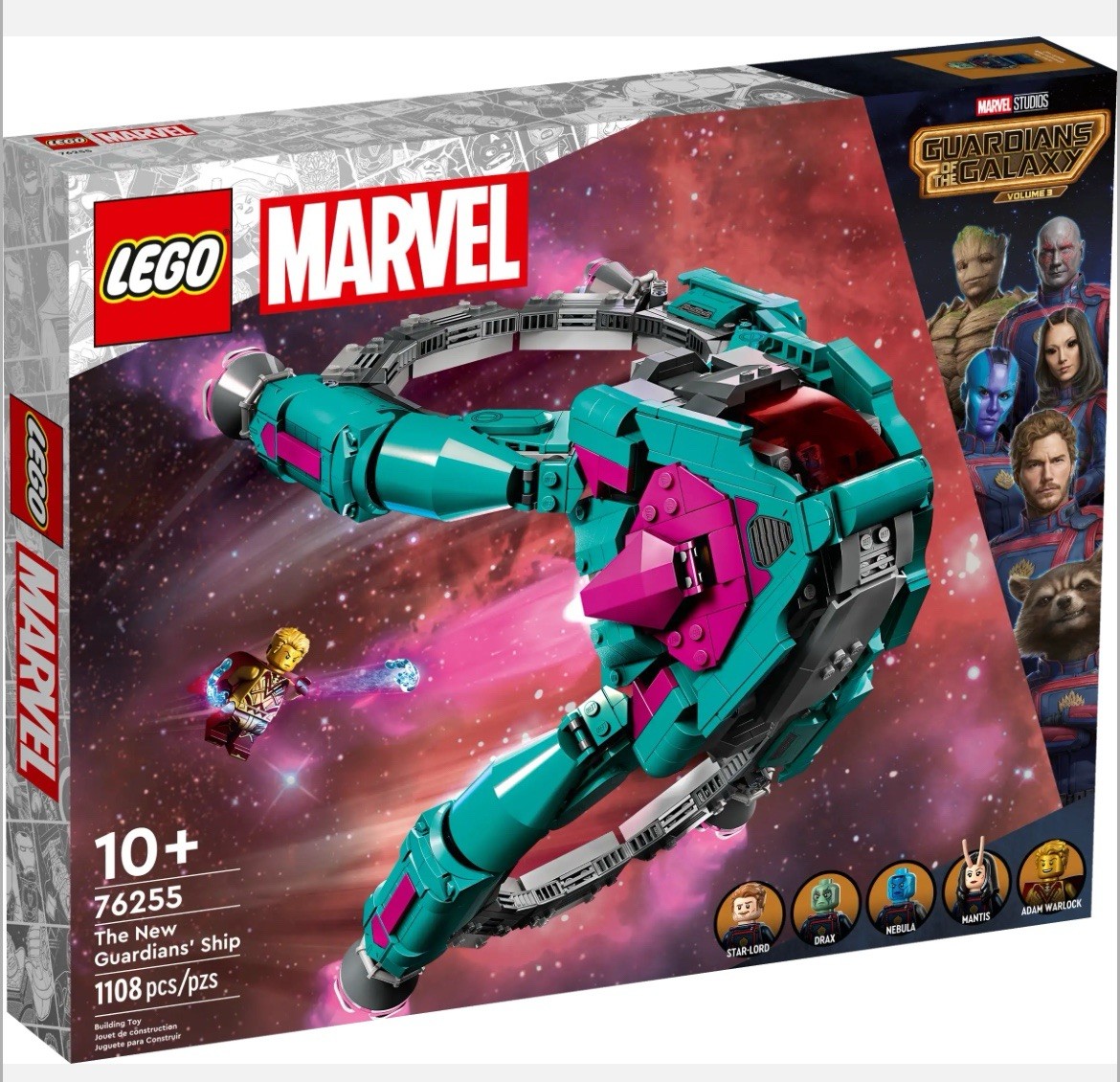 LEGO Marvel:The New Guardians' Ship (76255) 1108Pcs Retired | Sealed | Brand NEW
