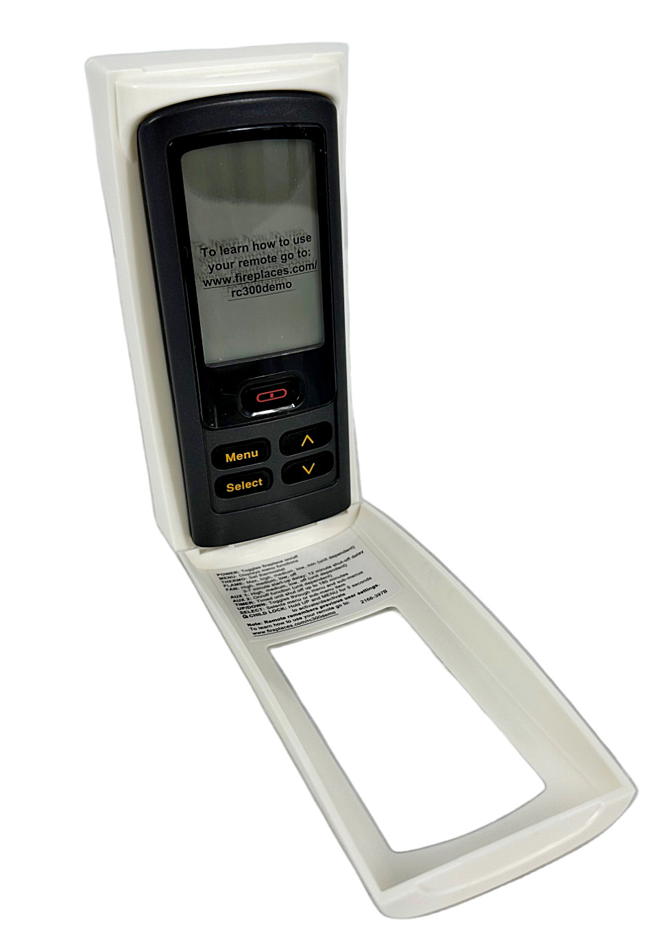Heat N Glo and Heatilator Remote Control Transmitter, RC300-HNG, 2166-330, OEM