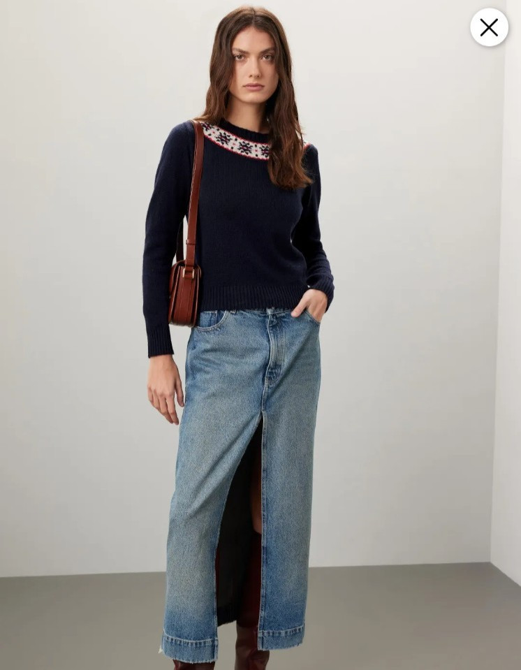 A.P.C. MERINO WOOL MICHELLE SWEATER SIZE S MSRP $325 A.P.C. MERINO WOOL MICHELLE SWEATER SIZE S MSRP $325