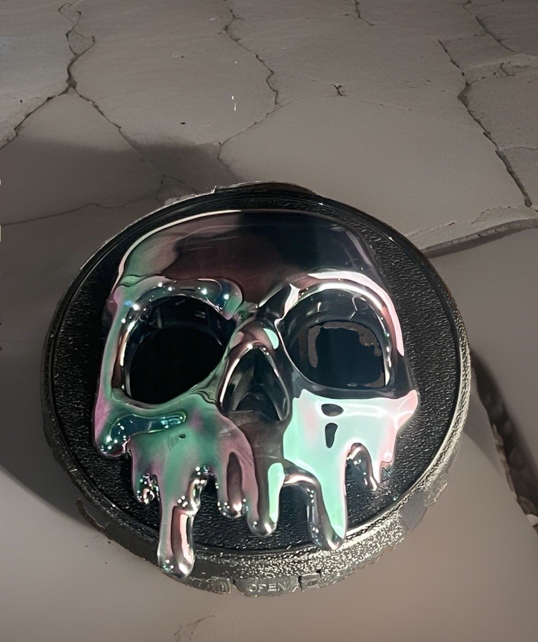 NEW 2026 Dripping Skull 💀 Car Fragrance Holder Bath & Body Works 