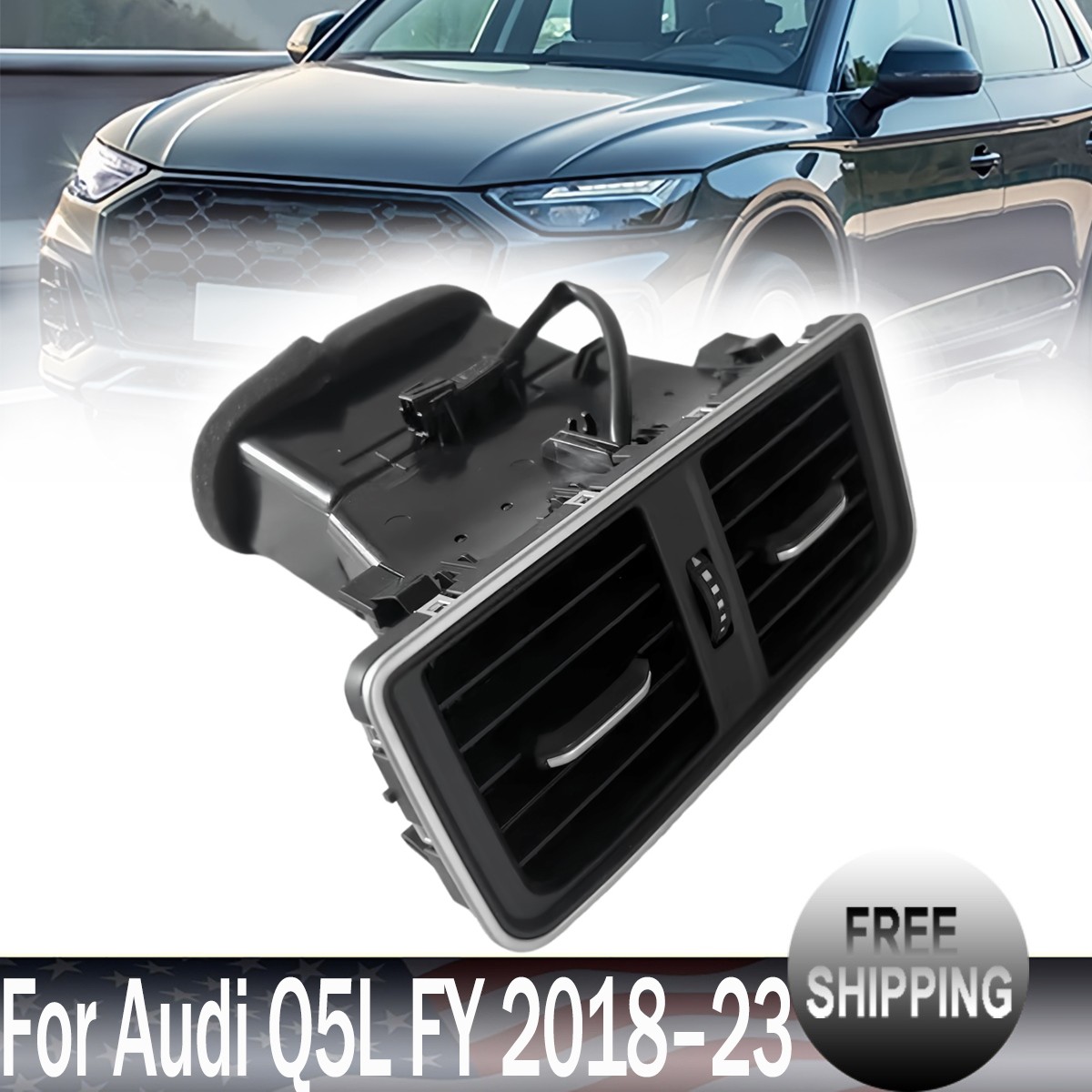 NEW 80D819203 Rear Center Air Vent Panel Fits For Audi Q5 FY 2018-2023