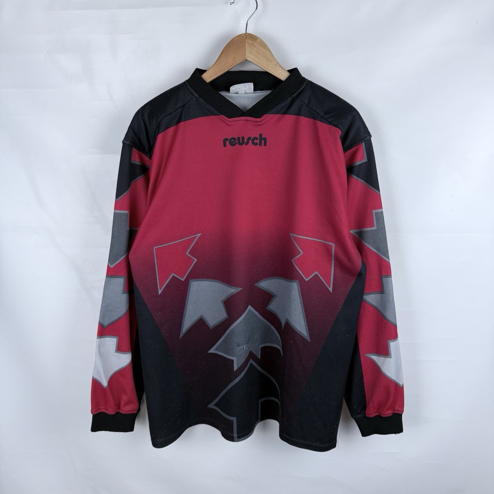 reusch vintage goalkeeper jersey Longsleeve Men Sz L #1 reusch vintage goalkeeper jersey Longsleeve Men Sz L #1