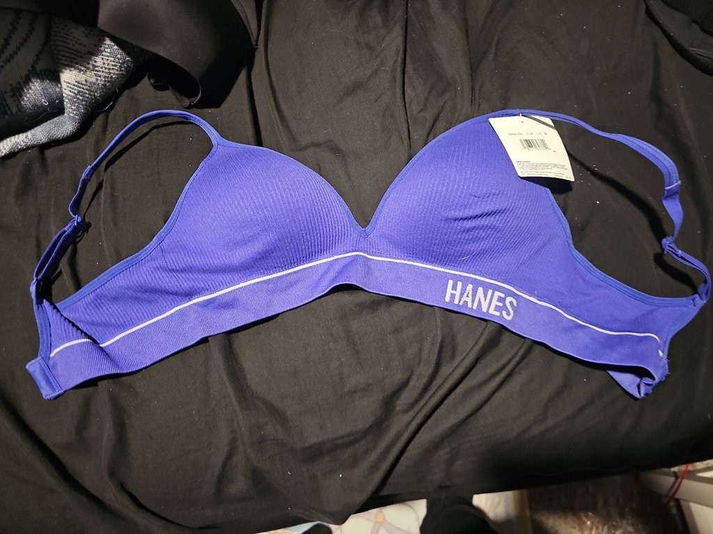 Hanes Women\'s Blue Bra