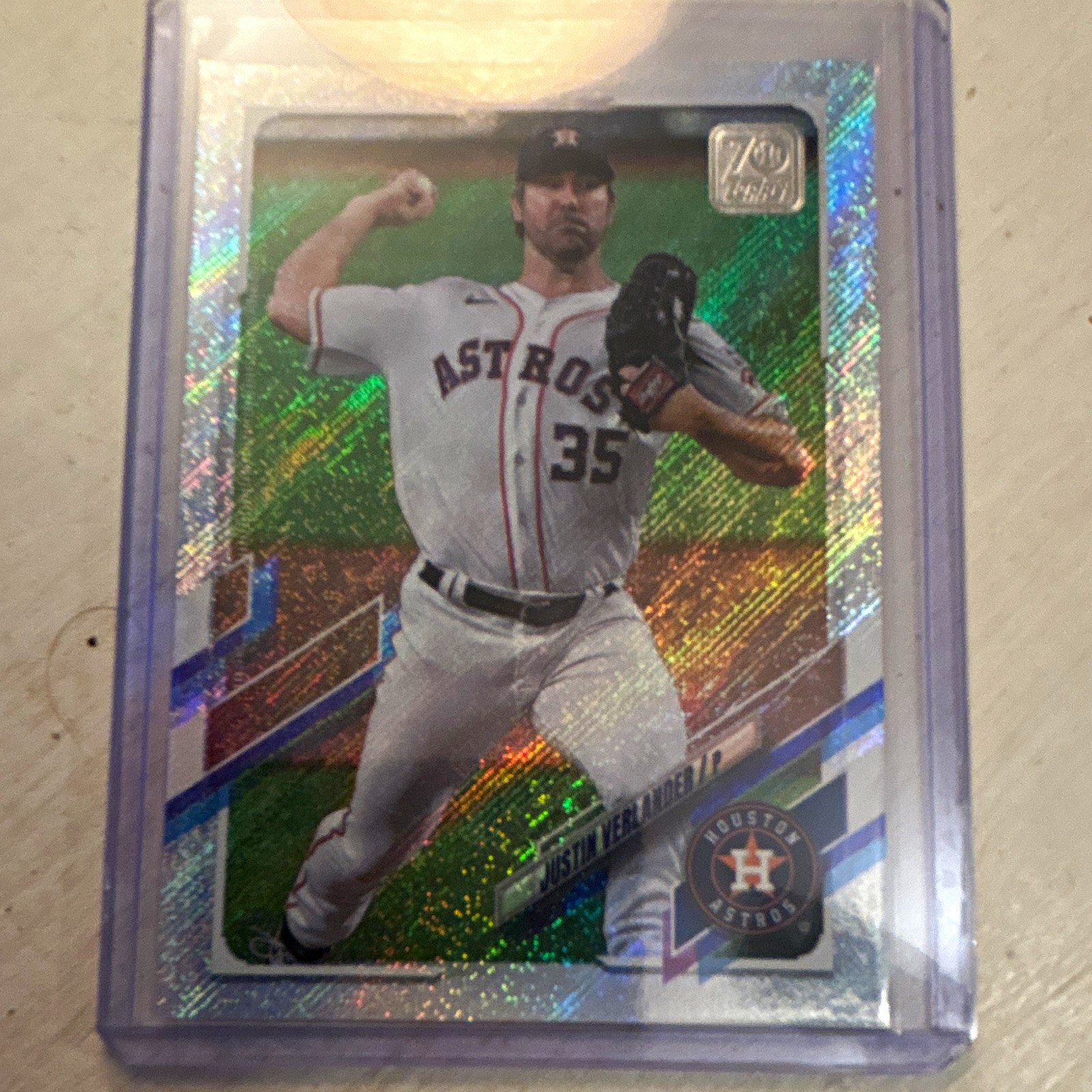 Topps 2021 Justin Verlander Houston Astros #112 Foilboard /790 Topps 2021 Justin Verlander Houston Astros #112 Foilboard /790