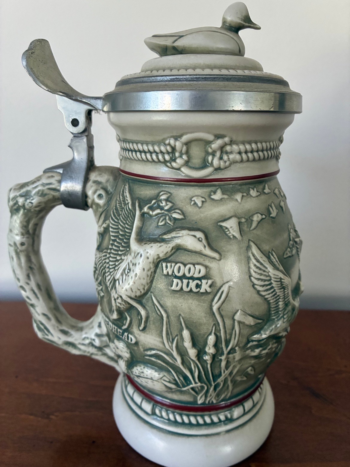 Vintage 1988 Avon Ducks of American Wilderness Stein w/ Box & Pamphlet