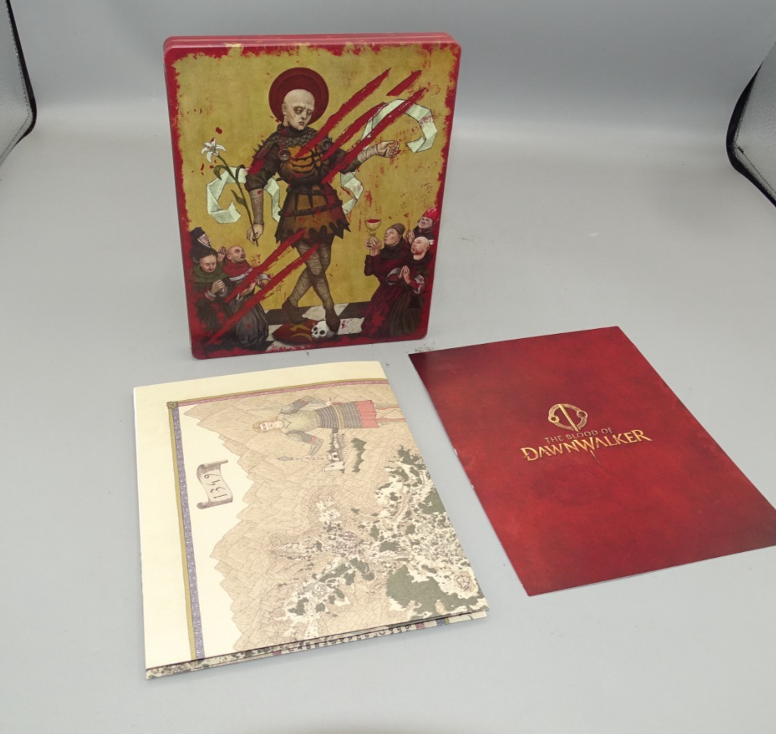 The Blood of Dawnwalker SteelBook + Map PS5 , Xbox NO GAME The Blood of Dawnwalker SteelBook + Map PS5 , Xbox NO GAME