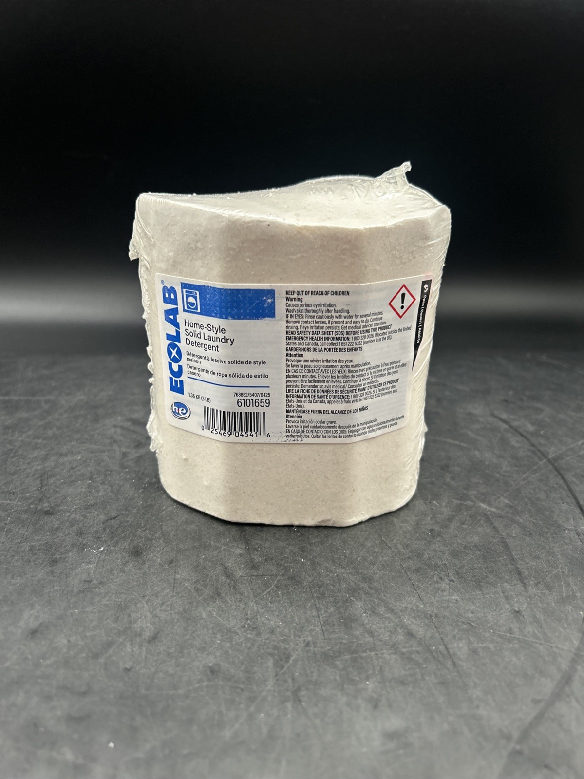 Ecolab Home-Style Solid Laundry Detergent (6101659) 3 lbs.each Ecolab Home-Style Solid Laundry Detergent (6101659) 3 lbs.each
