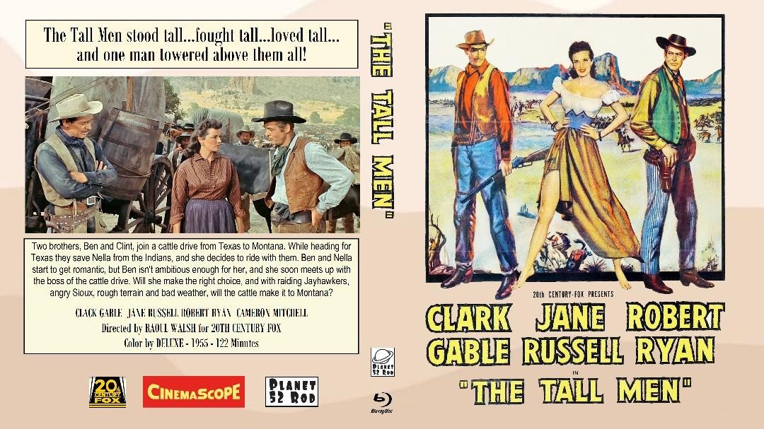 The Tall Men (1955) 1080P BLURAY WESTERN CLASSIC