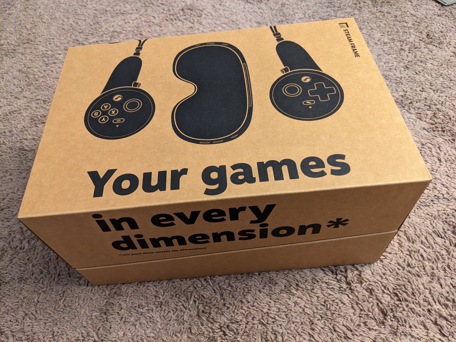 In Hand - Steam Frame 1TB + Ergo kit + Power kit