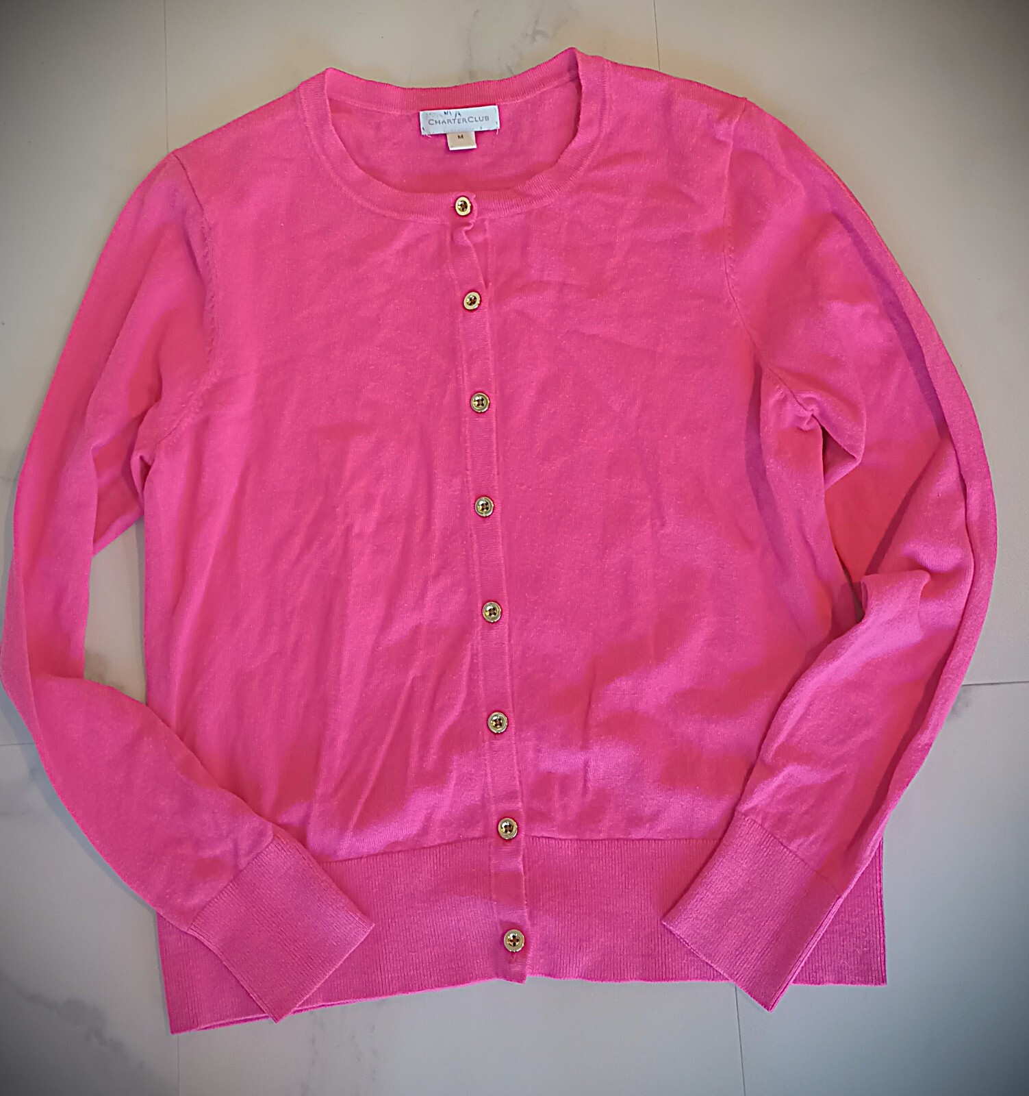 Charter Club Pink Sweater Size M