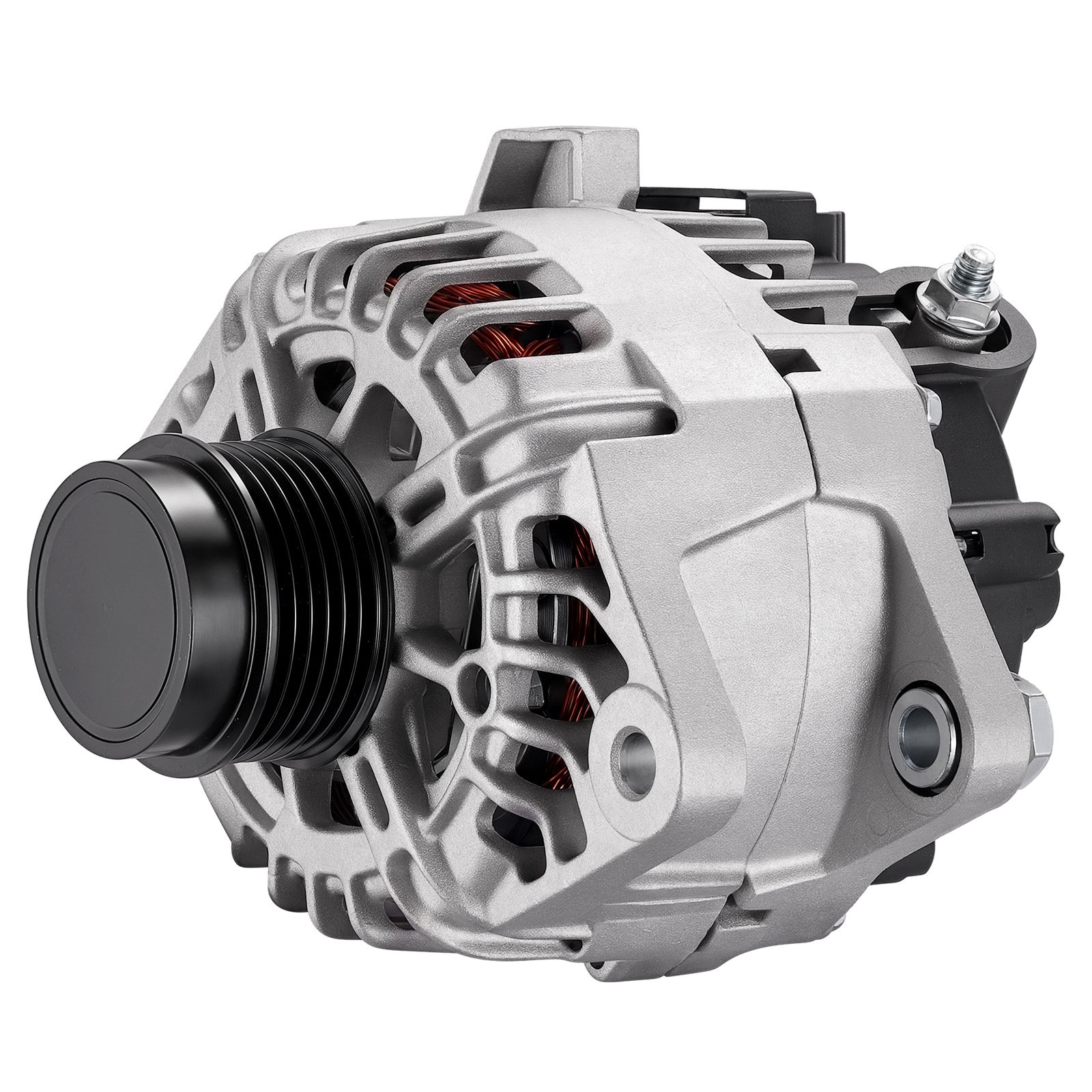 Alternator 150A L4 6-Groove Pulley For 2013-2019 Ford Escape 1.5L 1.6L 11636 Alternator 150A L4 6-Groove Pulley For 2013-2019 Ford Escape 1.5L 1.6L 11636