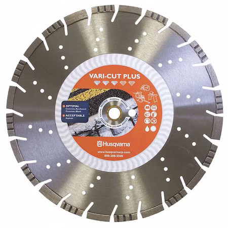 Husqvarna Vari-Cut S65 18 Diamondsawblade, Diam:18 Husqvarna Vari-Cut S65 18 Diamondsawblade, Diam:18