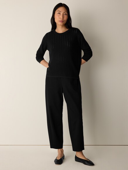 Eileen Fisher Washable Flex Ponte Lantern Pant Brand New Freeship NO IMPORT FEES