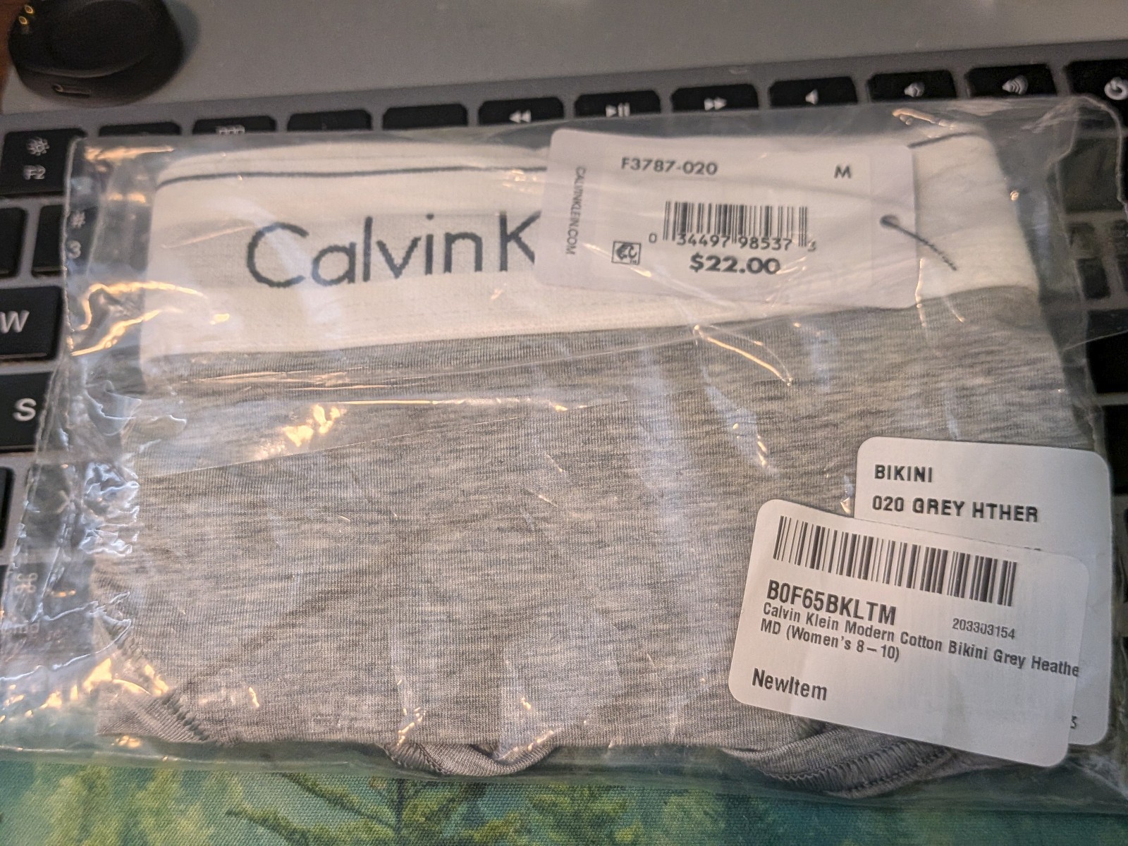 3 Pairs - Calvin Klein Women\'s Modern Cotton Bikini Underwear Size 8-10 3 Pairs - Calvin Klein Women\'s Modern Cotton Bikini Underwear Size 8-10