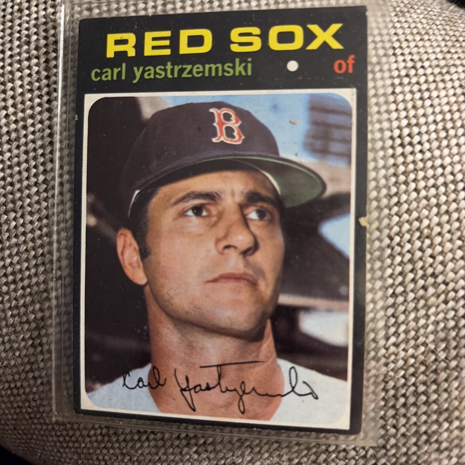 1971 Topps #530 Carl Yastrzemski (EX) 1971 Topps #530 Carl Yastrzemski (EX)