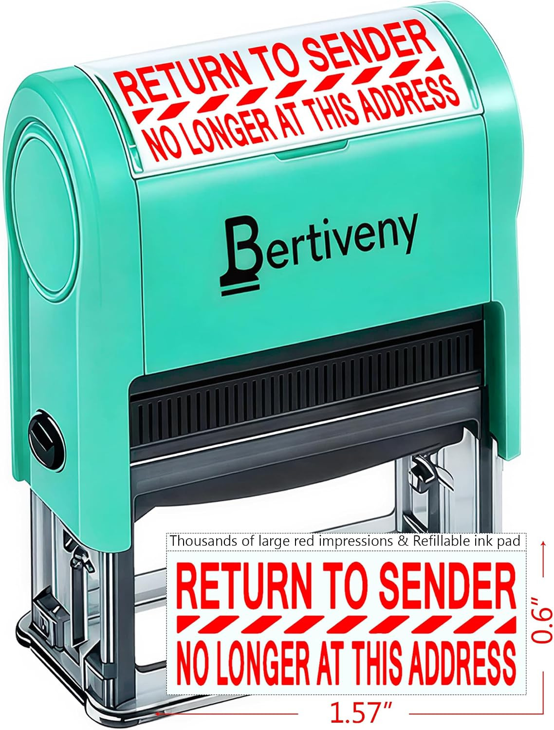 Return to Sender Stamps Self Inking Return to Sender Stamp No Longer