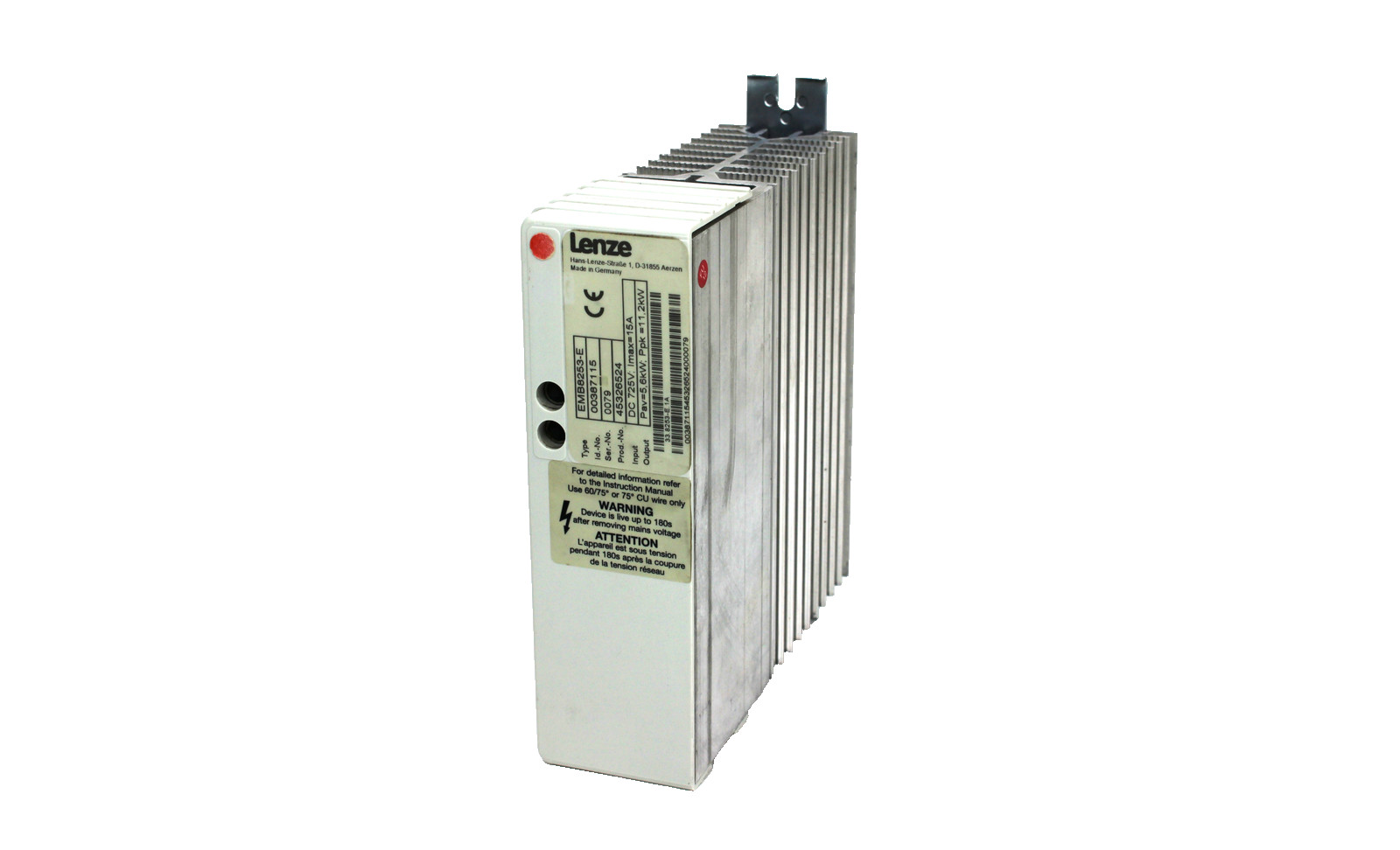 Lenze EMB8253-E Brake Module, 725V DC, 15 Amp