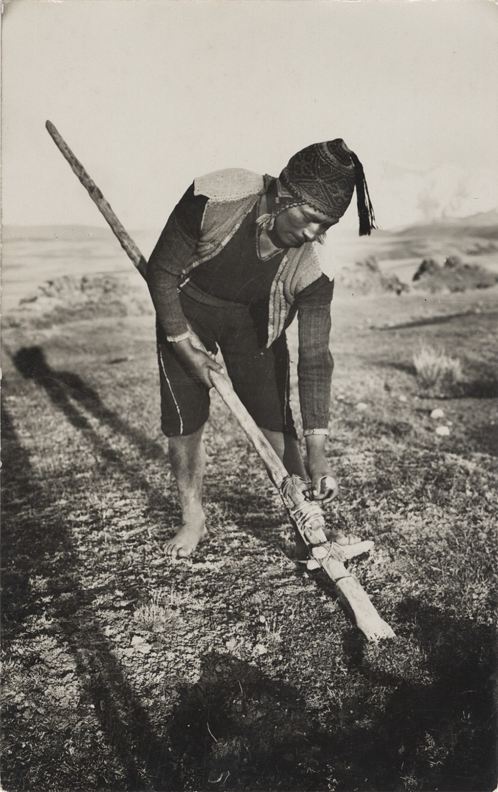 c. 1940's Indigenous Andean Farmer, Peru RPPC by Martin Chambi Jiménez c. 1940's Indigenous Andean Farmer, Peru RPPC by Martin Chambi Jiménez