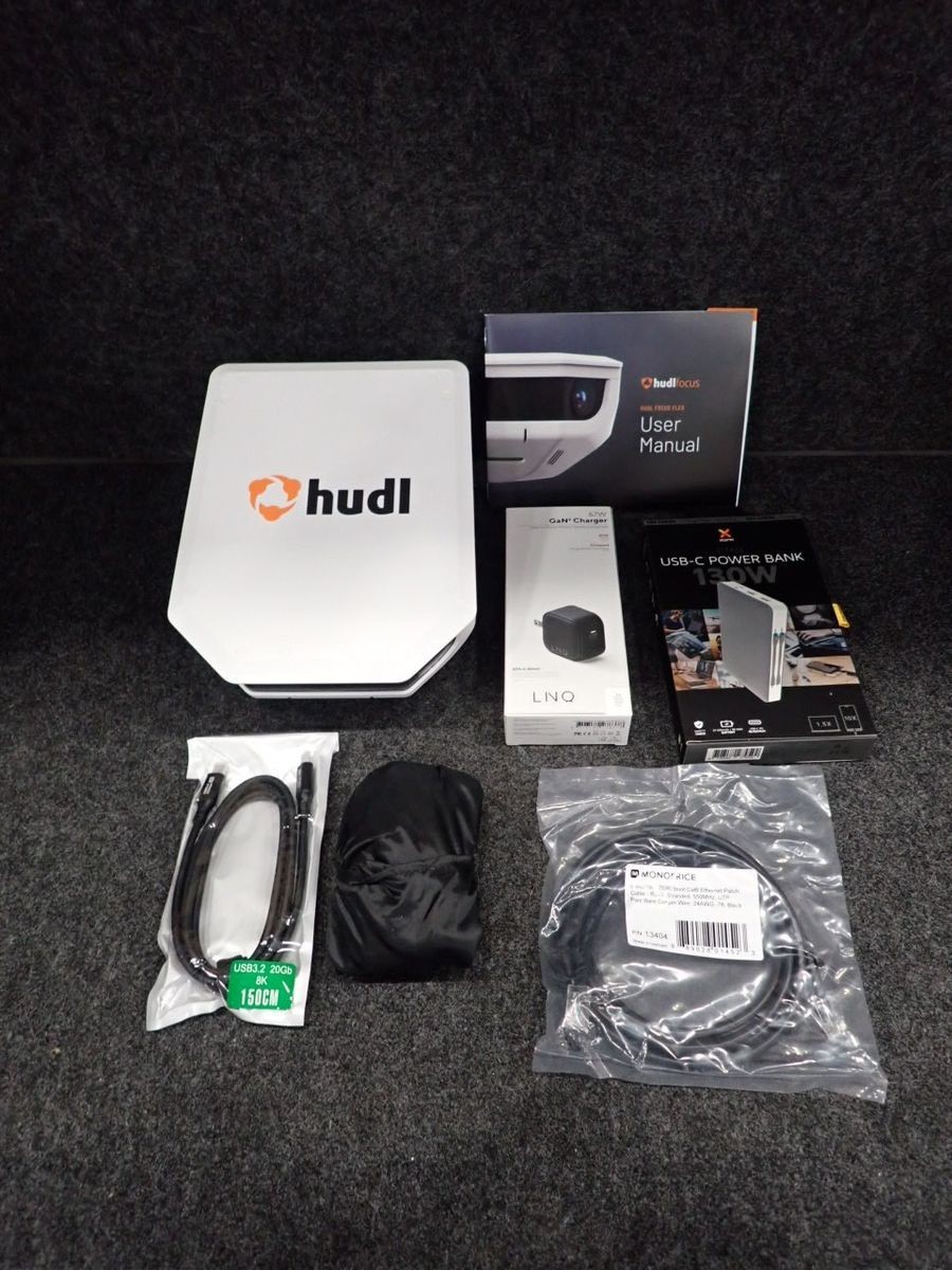 HUDL Focus Flex Portable Sports Camera with Accessories*