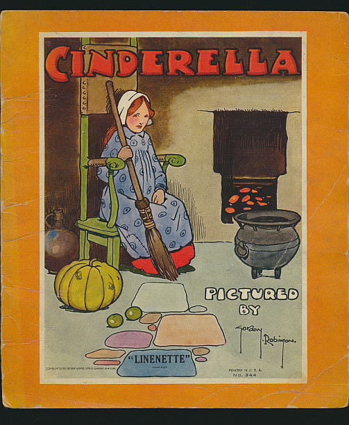 Cinderella Color Illustrated 1911 First Edition