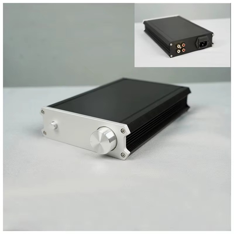 TOKBAN 1449 DIY Amplifier Chassis Enclosure 142x44.5x209mm Aluminum Case