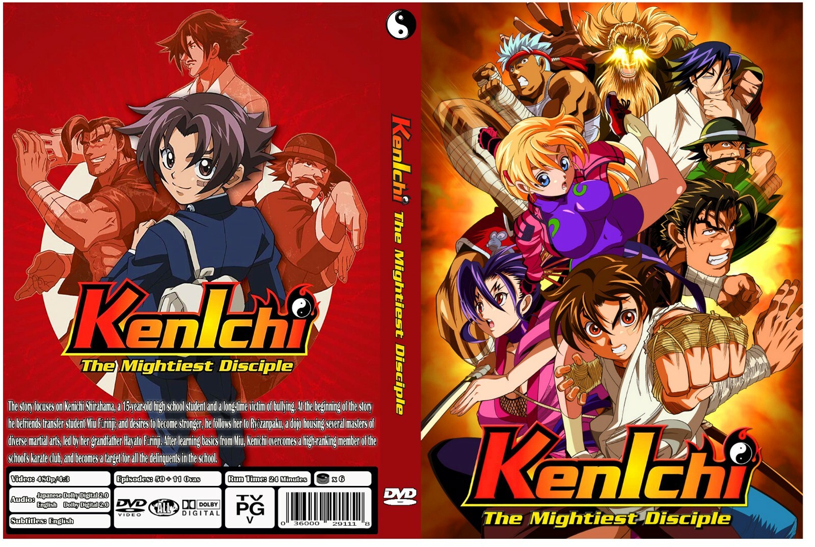 Kenichi The Mightiest Disciple Complete Series+11 Ovas Dual Audio Jpn/Eng