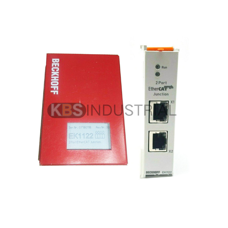 New BECKHOFF EK1122 2-port EtherCAT Junction EK1122 New BECKHOFF EK1122 2-port EtherCAT Junction EK1122