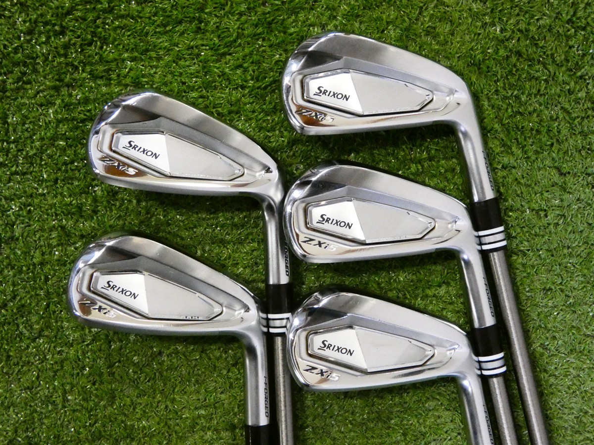 Srixon ZXi5 Irons 6-P SteelFiber fc 80 F3 Regular Graphite +.5\