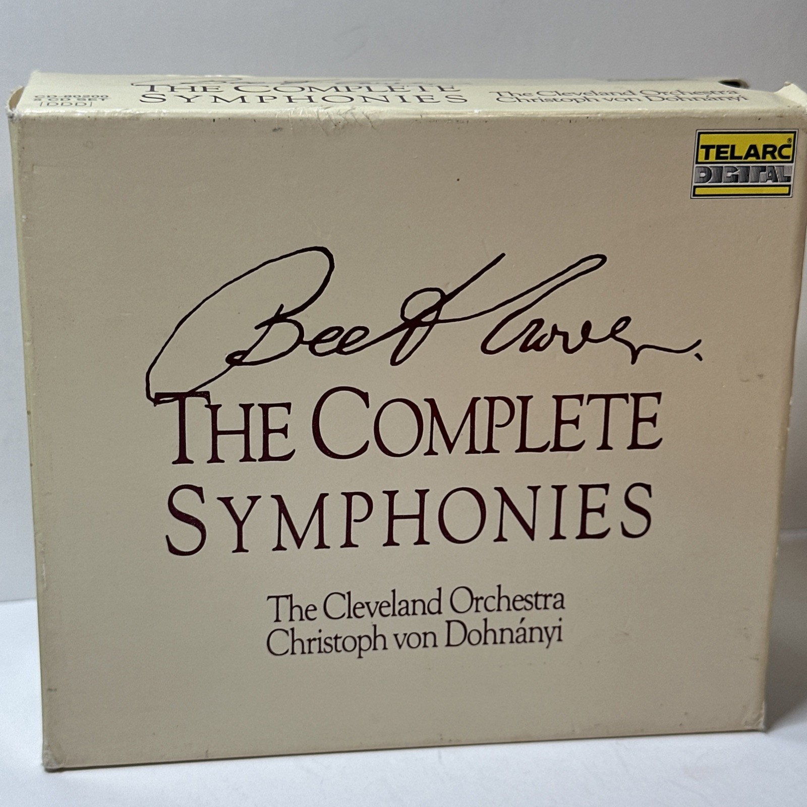The Complete Symphonies 1-9 CD Set 1989 Ludwig van Beethoven Cleveland Orchestra