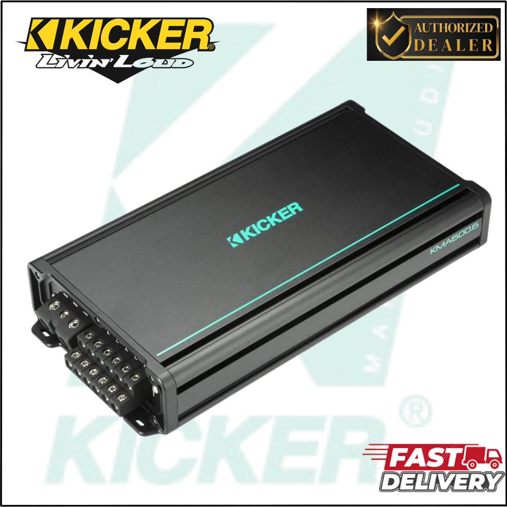 KICKER 48KMA6006 / KMA Series 6-CHANNEL MARINE AMPLIFIER  **NEW**  KMA600.6