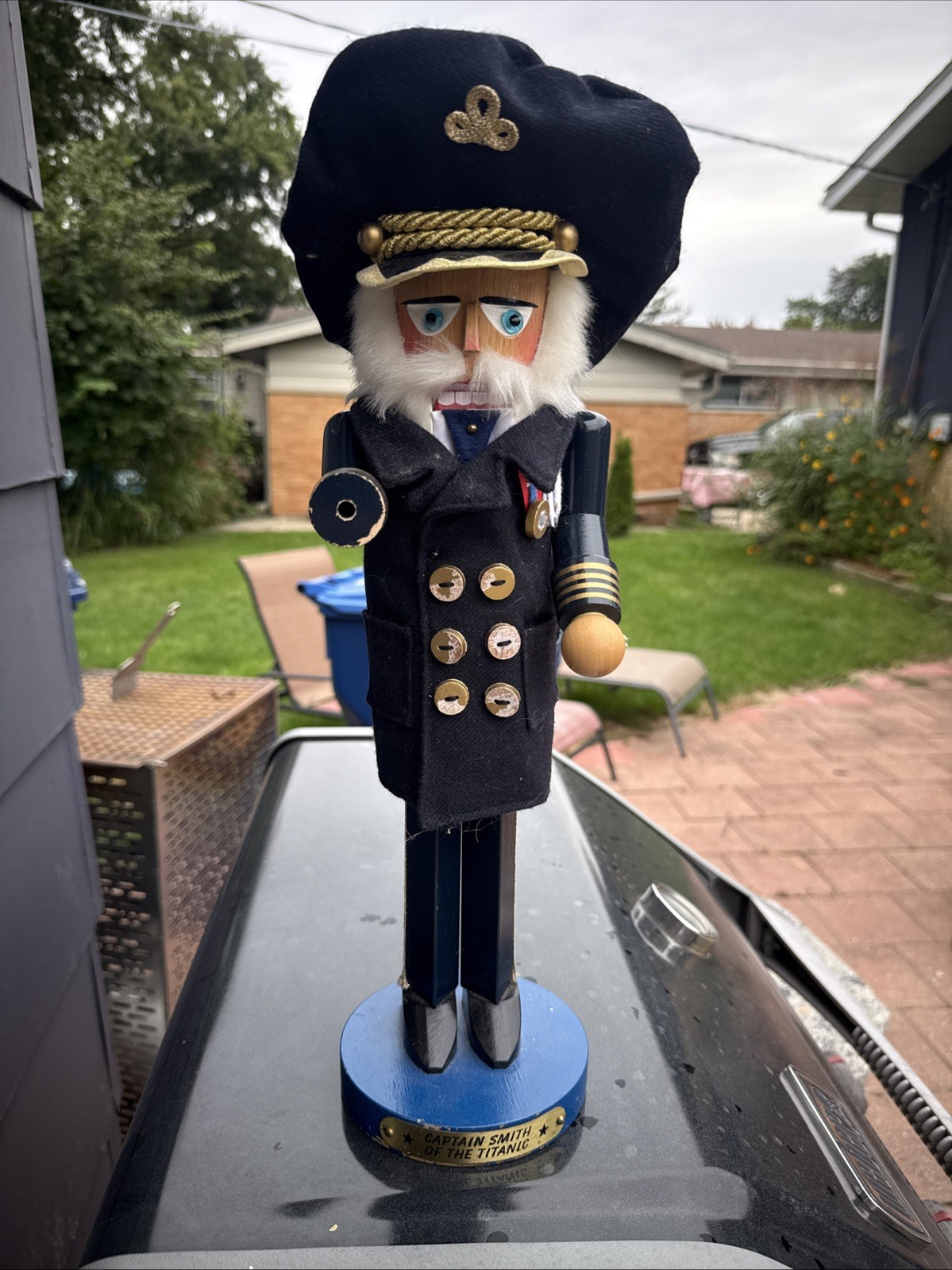 Vintage Limited Edition Steinbach Germany Captain Smith Titanic Nutcracker  READ