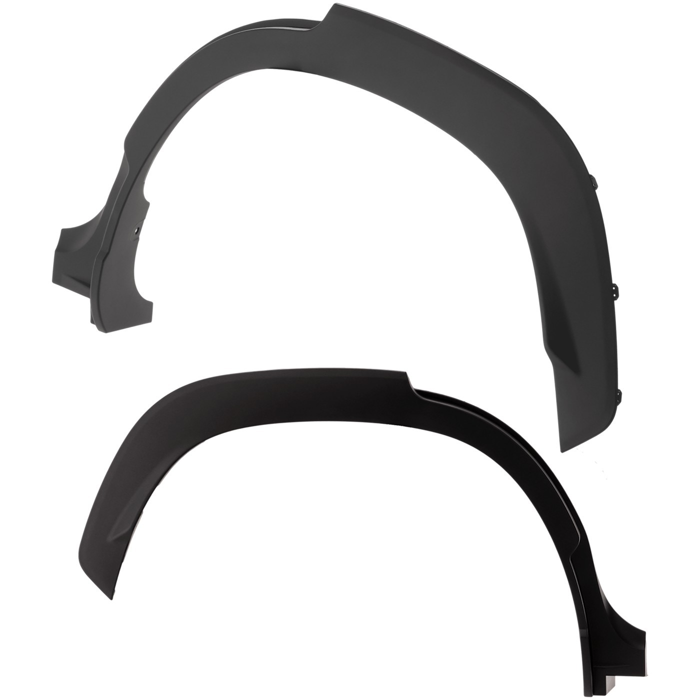 Pair Set of 2 Fender Trims Rear Driver & Passenger Side Inner Interior Inside
