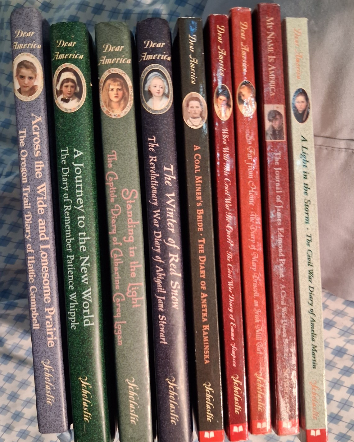 DEAR AMERICA Lot of 9 Young Adult History Books Diaries. Mixed Formats DEAR AMERICA Lot of 9 Young Adult History Books Diaries. Mixed Formats