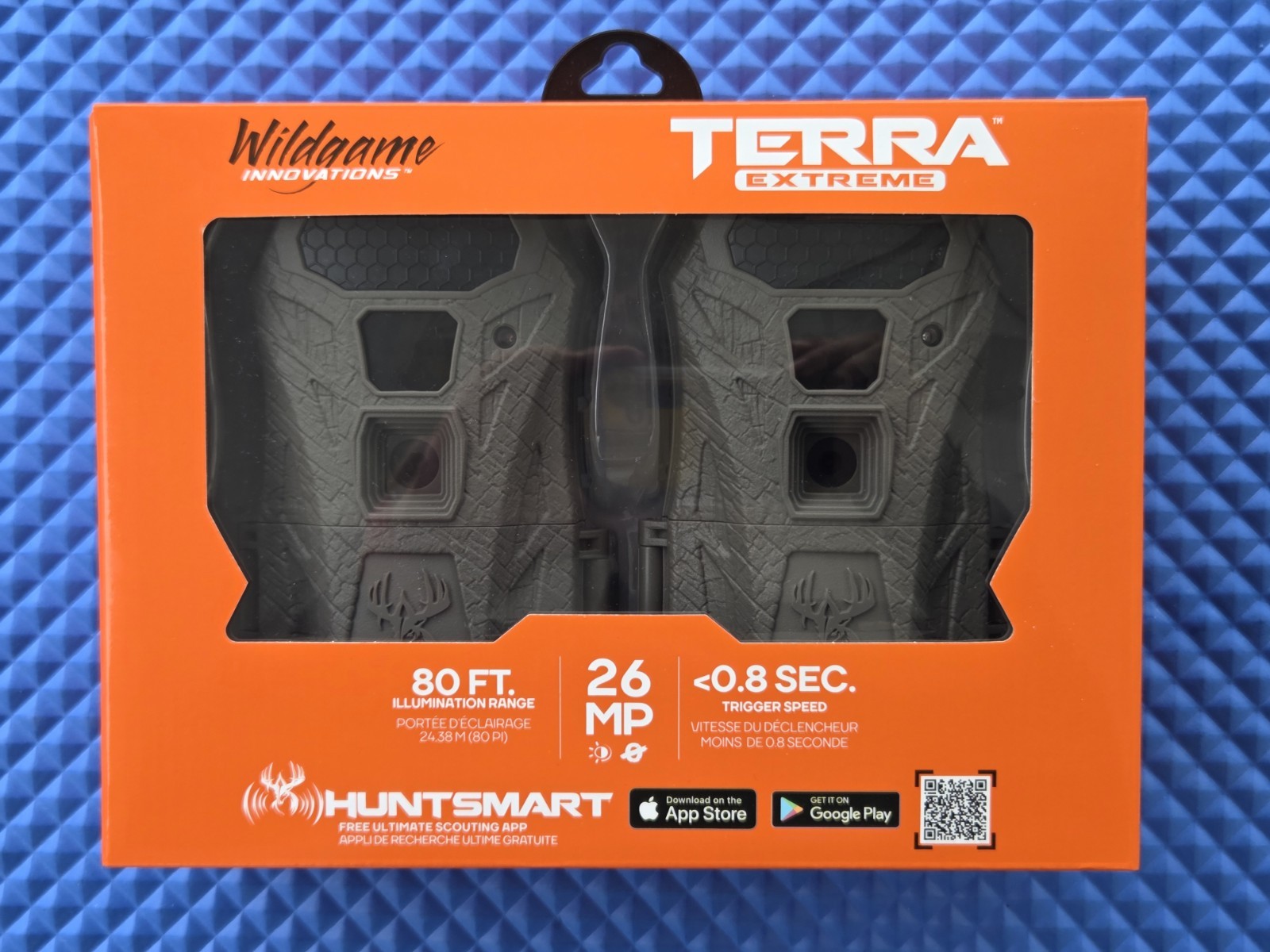 NEW Wildgame Innovations Terra Extreme 26MP Trail Camera 2 Pack WGI-TERAXLO 80ft NEW Wildgame Innovations Terra Extreme 26MP Trail Camera 2 Pack WGI-TERAXLO 80ft