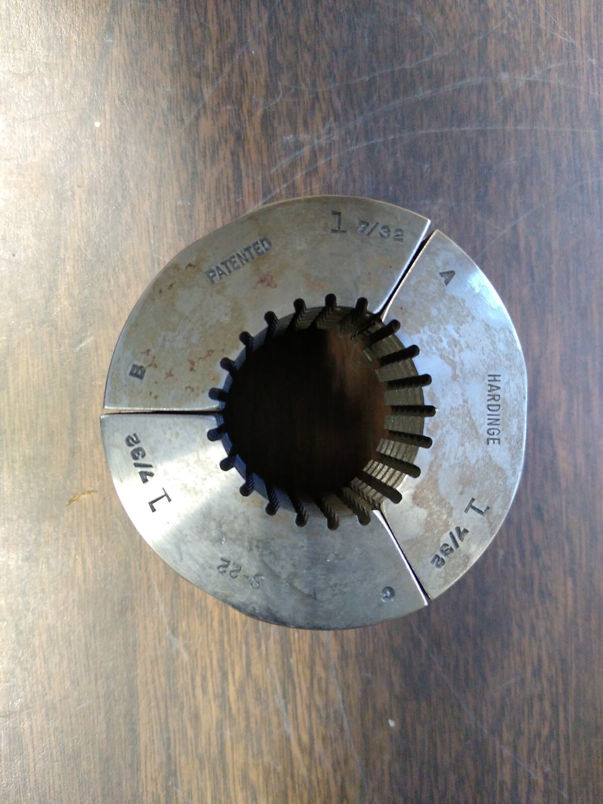 Hardinge S22 Collet Pad 1-7/32\ Hardinge S22 Collet Pad 1-7/32\