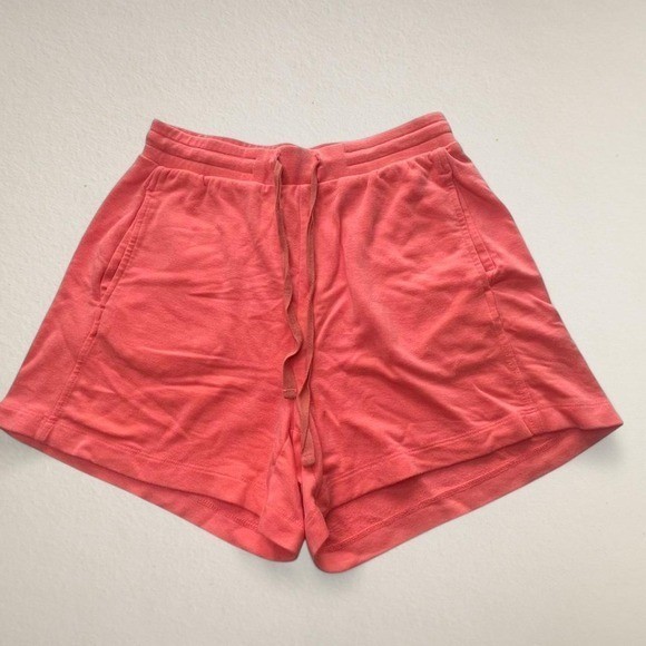 LOFT Coral Pink Drawstring Shorts LOFT Coral Pink Drawstring Shorts