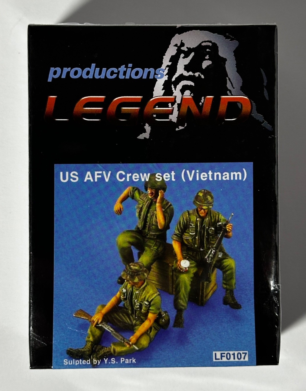 Legend Productions LF0107 1/35 Scale US AFV Crew Set (Vietnam) - 3 Resin Figures